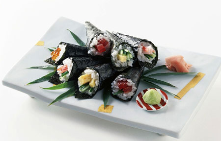 Sushi - biểu tượng ẩm thực Nhật.