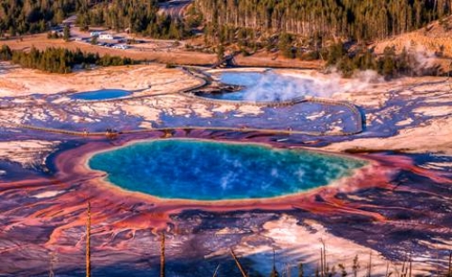 Độc đáo Grand Prismatic Spring - 4