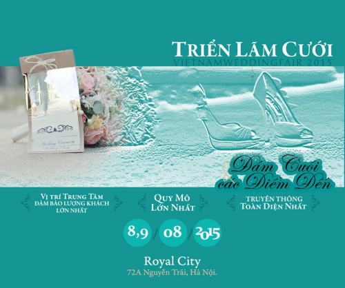 Triển lãm cưới 2015: Thơ mộng và tinh tế bên khoảng trời xanh - 1