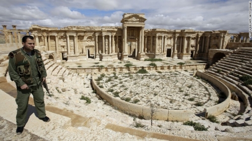 IS tiếp tục phá hủy di tích cổ ở Palmyra - 1