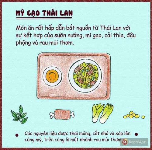 Bật mí các món sợi 'nhìn là muốn ăn' trên thế giới - 2