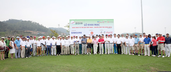 Giải golf Vì trẻ em Việt Nam 2016 thành công tốt đẹp - 1