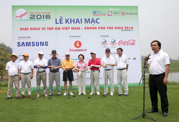 Giải golf Vì trẻ em Việt Nam 2016 thành công tốt đẹp - 2