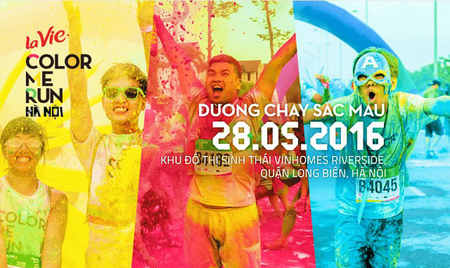 La Vie Color Me Run Hà Nội 2016 - 1