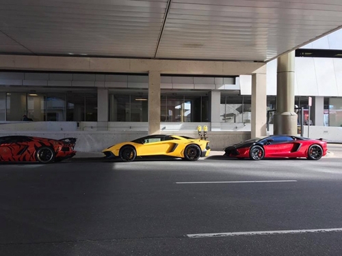 gia lai team khoe dan sieu xe lamborghini khung tren dat my - 5 Gia Lai Team khoe dàn siêu xe Lamborghini khủng trên đất Mỹ - 5