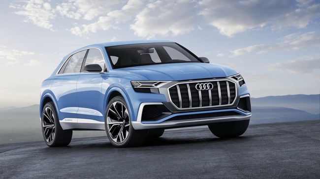 Vén màn SUV hạng sang công nghệ cao Audi Q8 Vén màn SUV hạng sang công nghệ cao Audi Q8