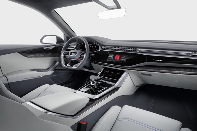 Vén màn SUV hạng sang công nghệ cao Audi Q8 - Ảnh 11. Vén màn SUV hạng sang công nghệ cao Audi Q8 - Ảnh 11.