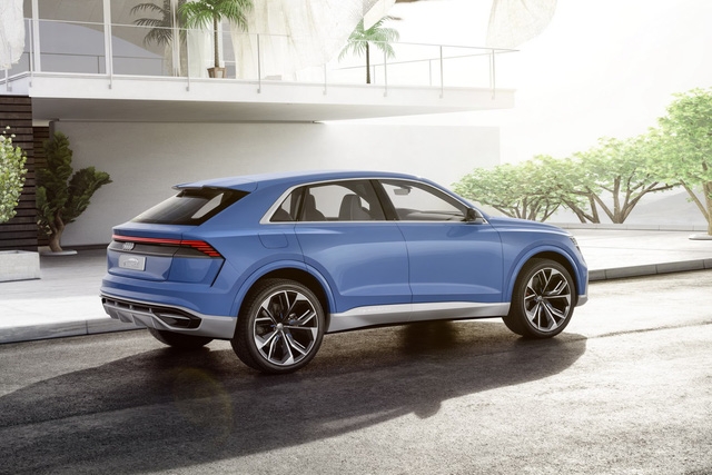 Vén màn SUV hạng sang công nghệ cao Audi Q8 - Ảnh 4. Vén màn SUV hạng sang công nghệ cao Audi Q8 - Ảnh 4.