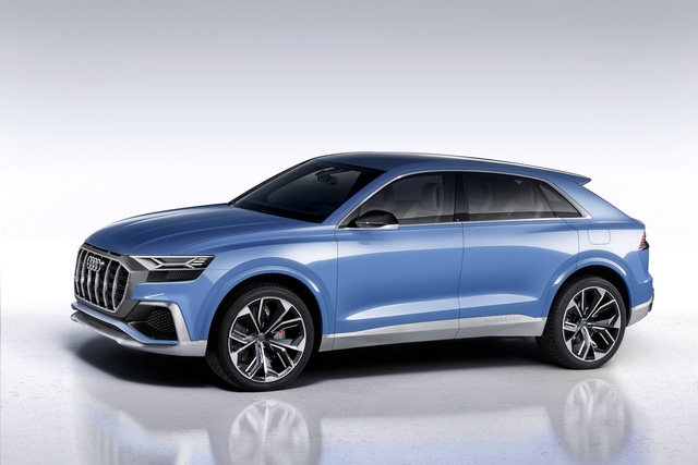 Vén màn SUV hạng sang công nghệ cao Audi Q8 - Ảnh 7. Vén màn SUV hạng sang công nghệ cao Audi Q8 - Ảnh 7.