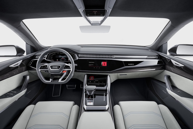 Vén màn SUV hạng sang công nghệ cao Audi Q8 - Ảnh 10. Vén màn SUV hạng sang công nghệ cao Audi Q8 - Ảnh 10.