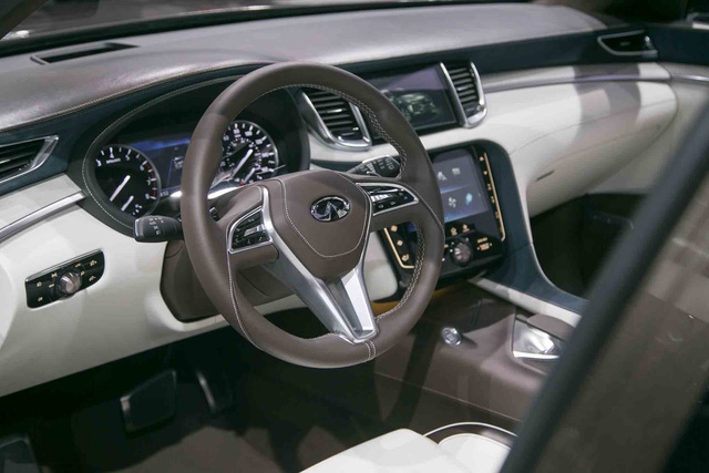 Infiniti QX50 Concept - SUV hạng sang cạnh tranh với Porsche Macan - Ảnh 9. Infiniti QX50 Concept - SUV hạng sang cạnh tranh với Porsche Macan - Ảnh 9.