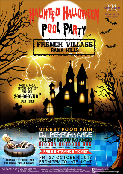 Halloween kinh hoàng tại làng Pháp Bà Nà Hills - 1