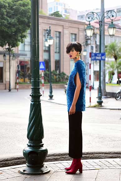 Khám phá khu vườn của MẸ trong BST mới của Hà Linh Thư - 7