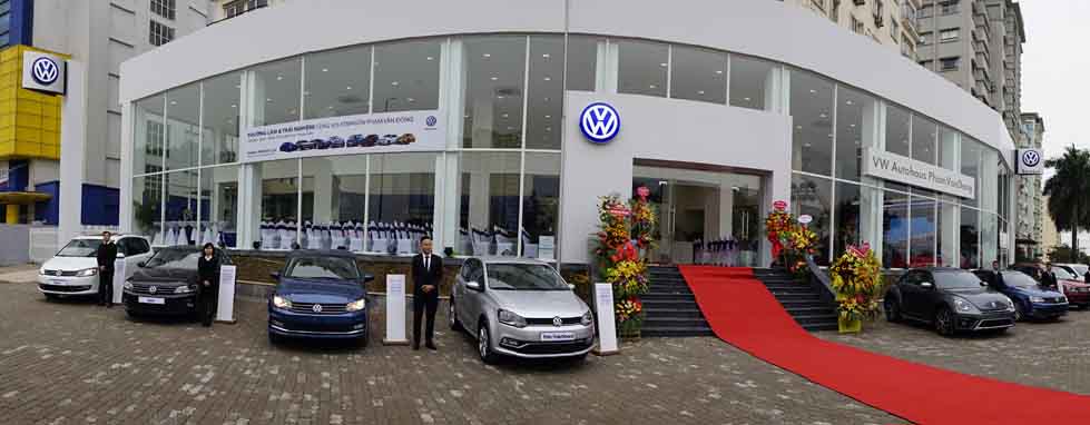 Volkswagen khai trương đại lý chuẩn 4S toàn cầu tại Hà Nội - 2