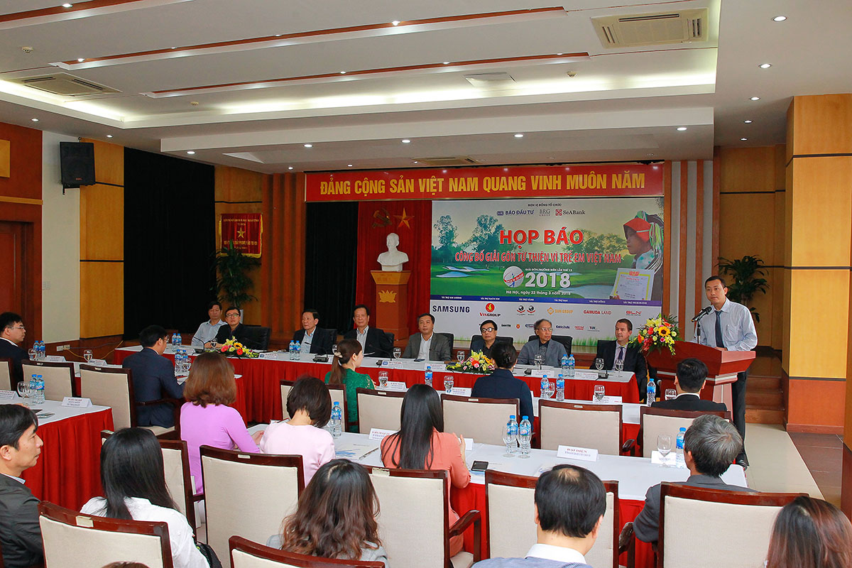 Chính thức khởi động giải Gôn từ thiện 'Vì trẻ em Việt Nam' - 1