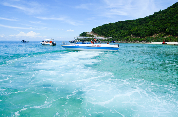 Có rất nhiều tour du lịch ra Cù Lao Chàm trong ngày. ẢNh: dattour.