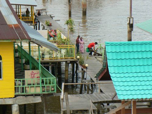 Làng nổi Kampong Ayer ở Brunei - 3