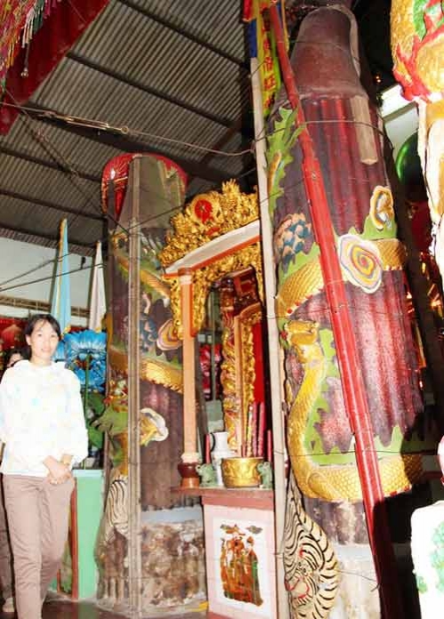8 cây nến khổng lồ trong chùa Đất Sét ở miền Tây - 2