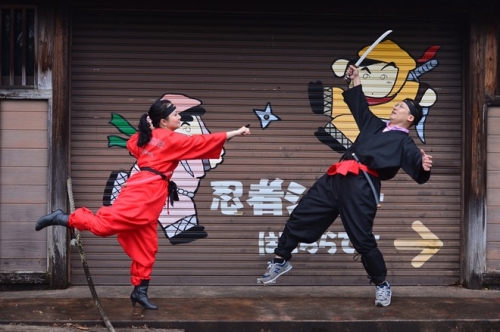 Chơi đùa vui nhộn ở công viên Ninja Nhật Bản - 7