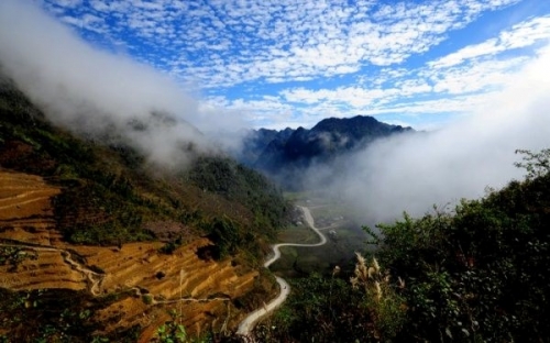 cung duong da no hoa quyen ru o ha giang - 1