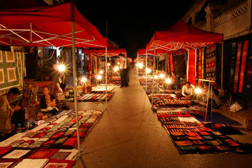 Đi chợ ba phiên ở Luang Prabang - 3