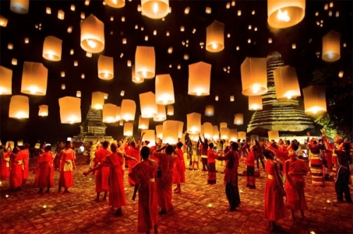 Dự lễ hội Loy Krathong lung linh tại đất nước chùa tháp - 4