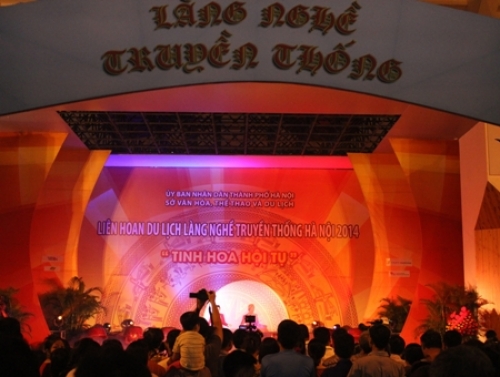 Khai mạc Liên hoan Du lịch Làng nghề truyền thống Hà Nội 2014 - 6