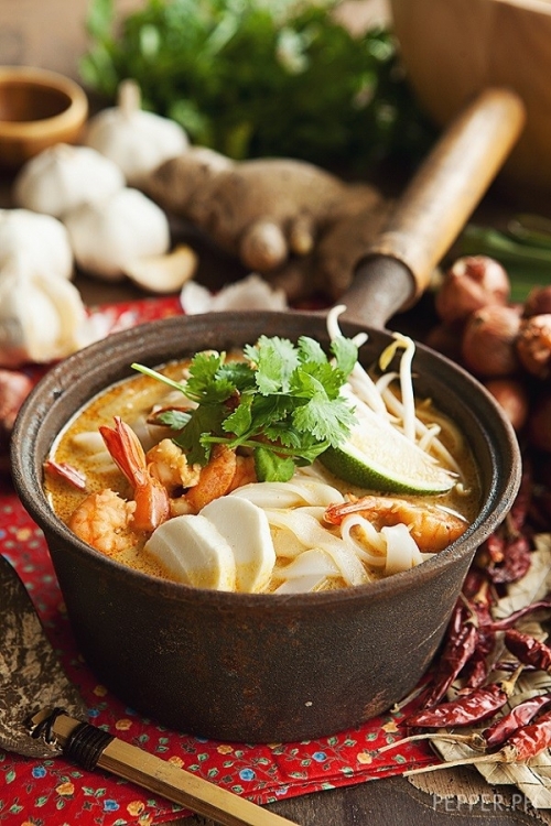 Khám phá món bún Laksa cay nồng, hấp dẫn - 2