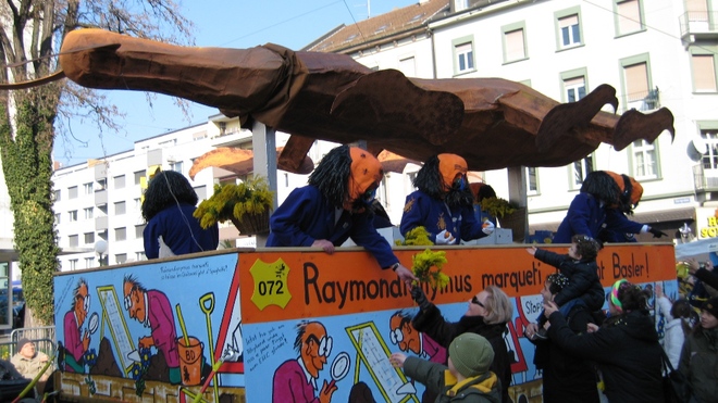 Lễ hội màu sắc Fasnacht Basel ở Thụy Sĩ - 5