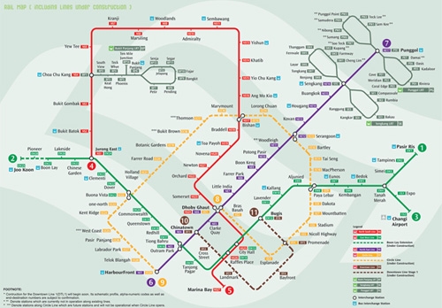 Mẹo di chuyển bằng MRT tại Singapore - 1