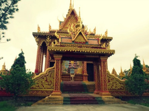 Nét đẹp chùa Khmer ở Cà Mau - 9