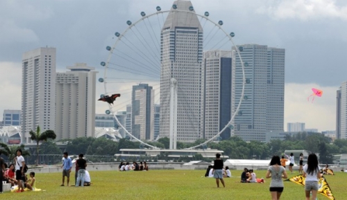 Ngắm Singapore thật khác từ vòng đu quay khổng lồ - 4