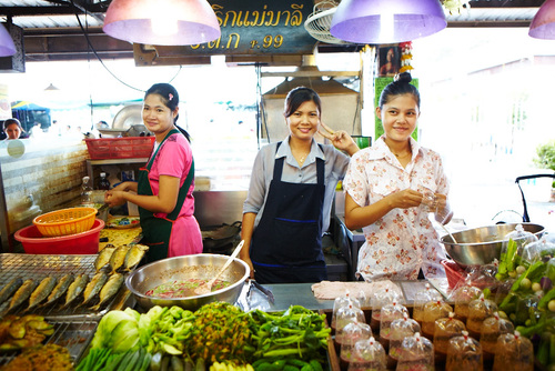 Những đặc sản Thái Lan ở chợ Or Tok Kor - 1