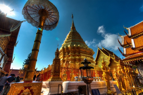 Phrathat Doi Suthep - ngôi chùa vàng nổi tiếng Thái Lan - 1