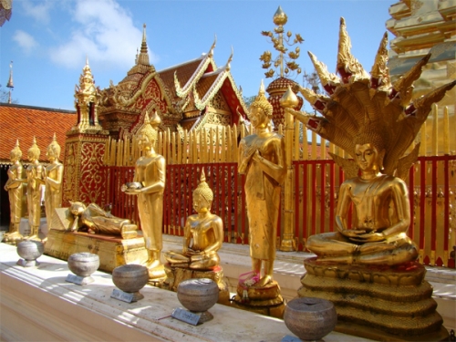 Phrathat Doi Suthep - ngôi chùa vàng nổi tiếng Thái Lan - 5