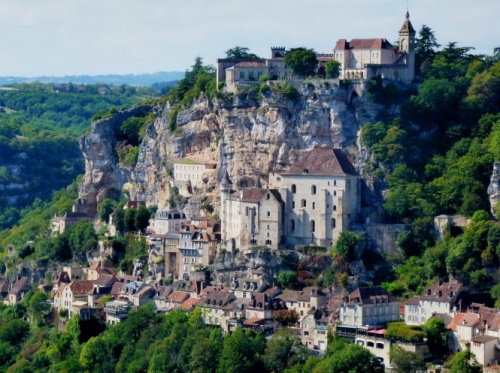 Rocamadour tỏa sáng trên thung lũng Alzou - 1